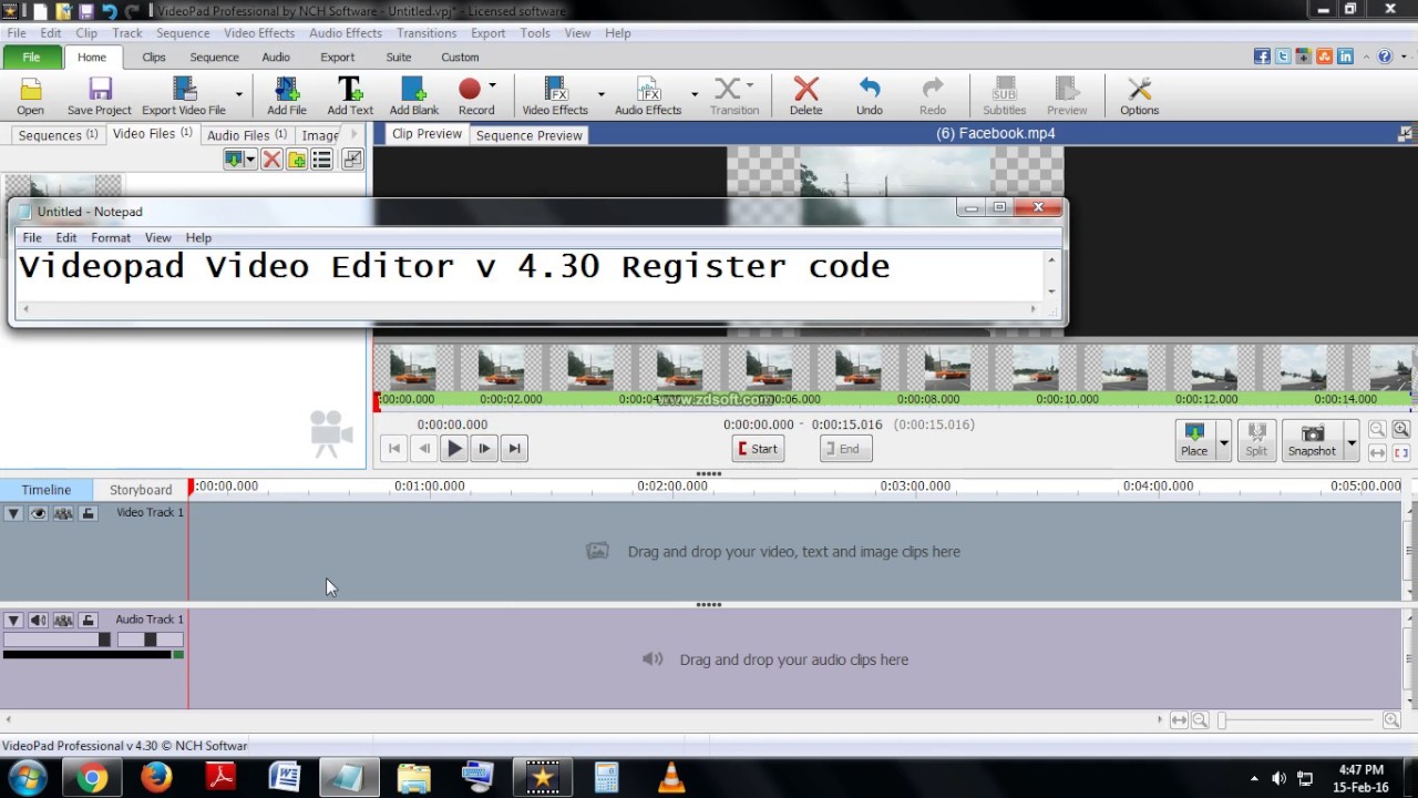 Videopad video editor torrent